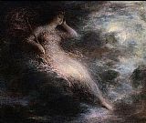 Henri Fantin-latour Famous Paintings - Queen of the Night